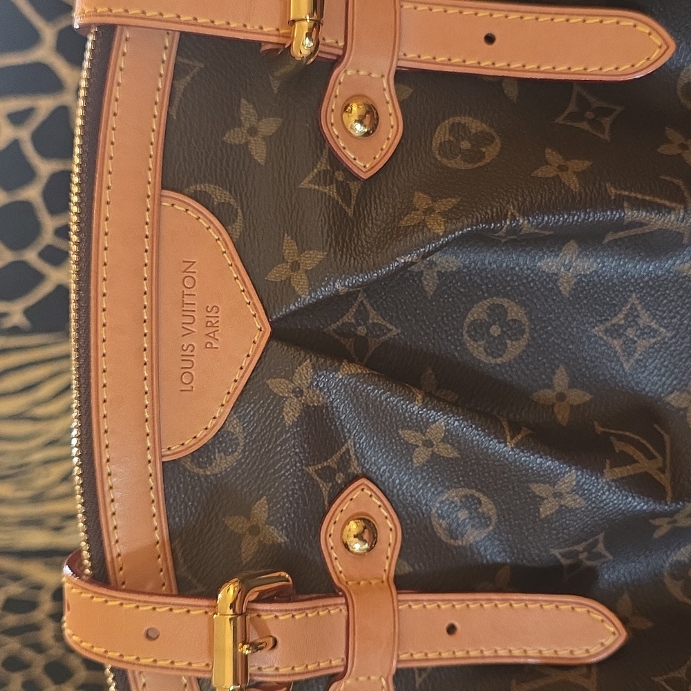 Excellent Preowned Condition Louis Vuitton TROVOLI Brown and Tan Shoulder Bag - Picture 6 of 17